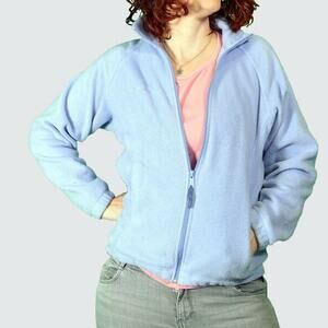 Columbia Fleece Light Blue XS Sweatshirt